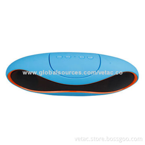 Wireless Bluetooth Speaker with Handsfree Function, Rechargeable Li-ion Battery